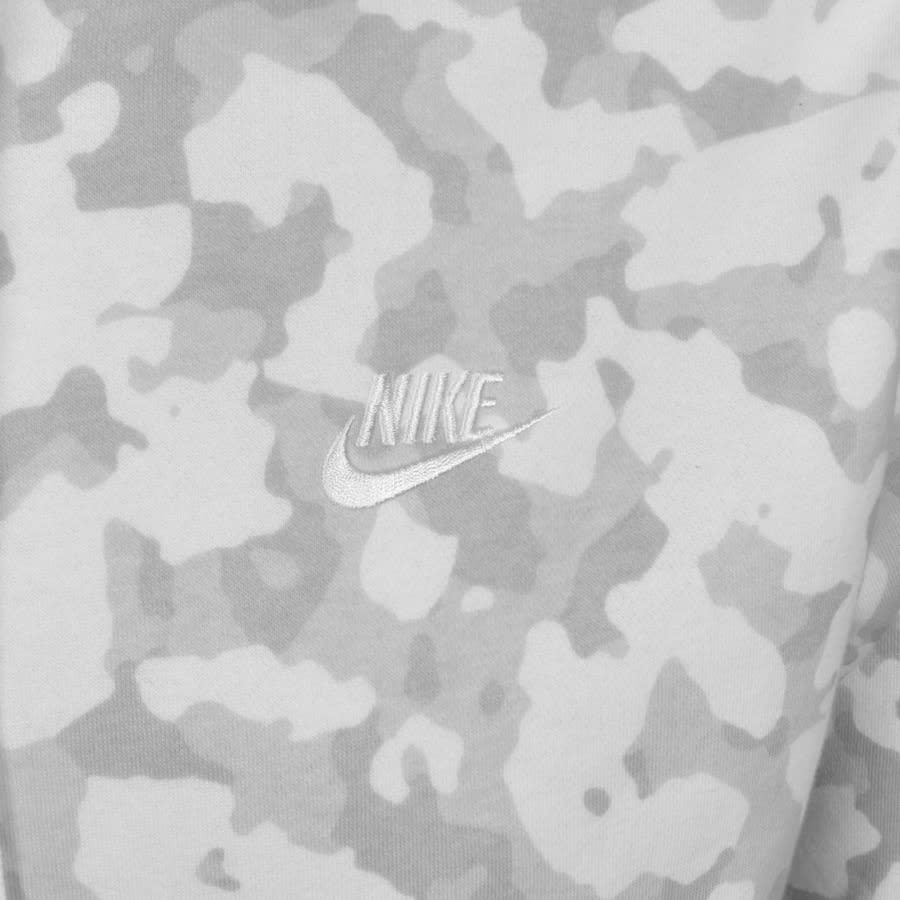 Alternative Image for ProductNike Camo Club Hoodie White3